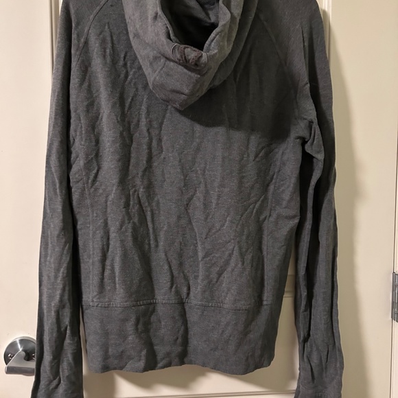 Lululemon Grey Full-Zip Hoody (size L) - Picture 3 of 4